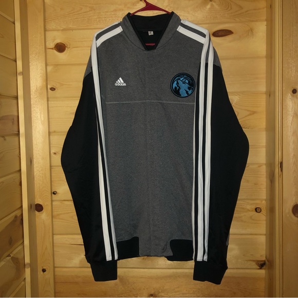 adidas Other - Timberwolves Warmup Jacket